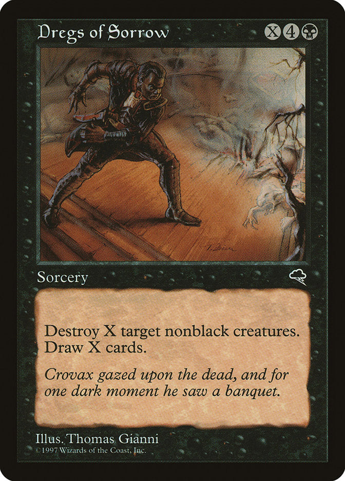 Resquícios de Pesar / Dregs of Sorrow - Magic: The Gathering - MoxLand