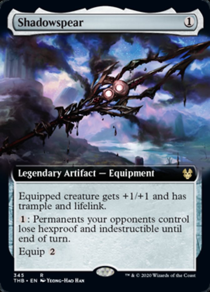 Lança Sombria / Shadowspear - Magic: The Gathering - MoxLand