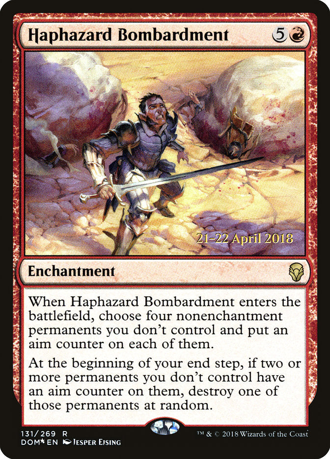 Bombardeio a Esmo / Haphazard Bombardment - Magic: The Gathering - MoxLand