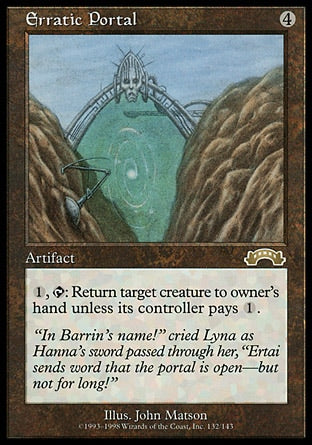 Portal Errático / Erratic Portal - Magic: The Gathering - MoxLand