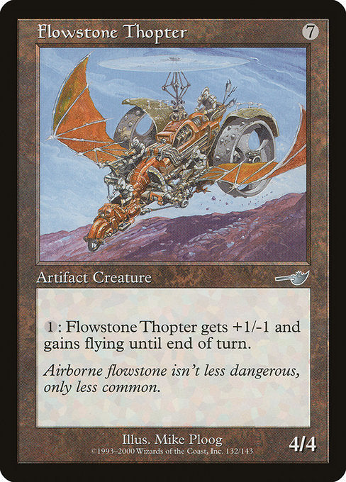 Tóptero de Rochafluente / Flowstone Thopter - Magic: The Gathering - MoxLand