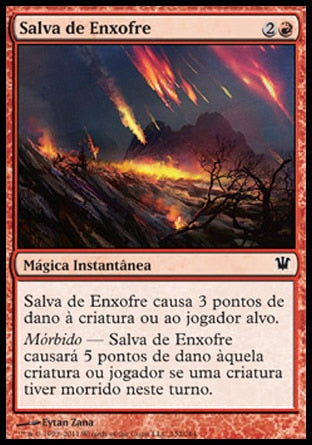 Salva de Enxofre / Brimstone Volley - Magic: The Gathering - MoxLand