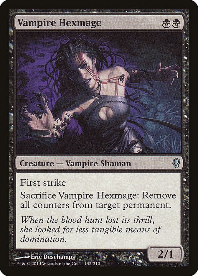 Maga Amaldiçoadora Vampiresa / Vampire Hexmage - Magic: The Gathering - MoxLand