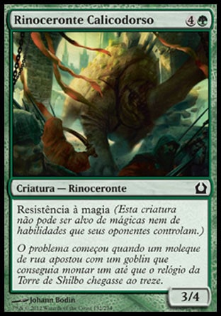 Rinoceronte Calicodorso / Rubbleback Rhino - Magic: The Gathering - MoxLand