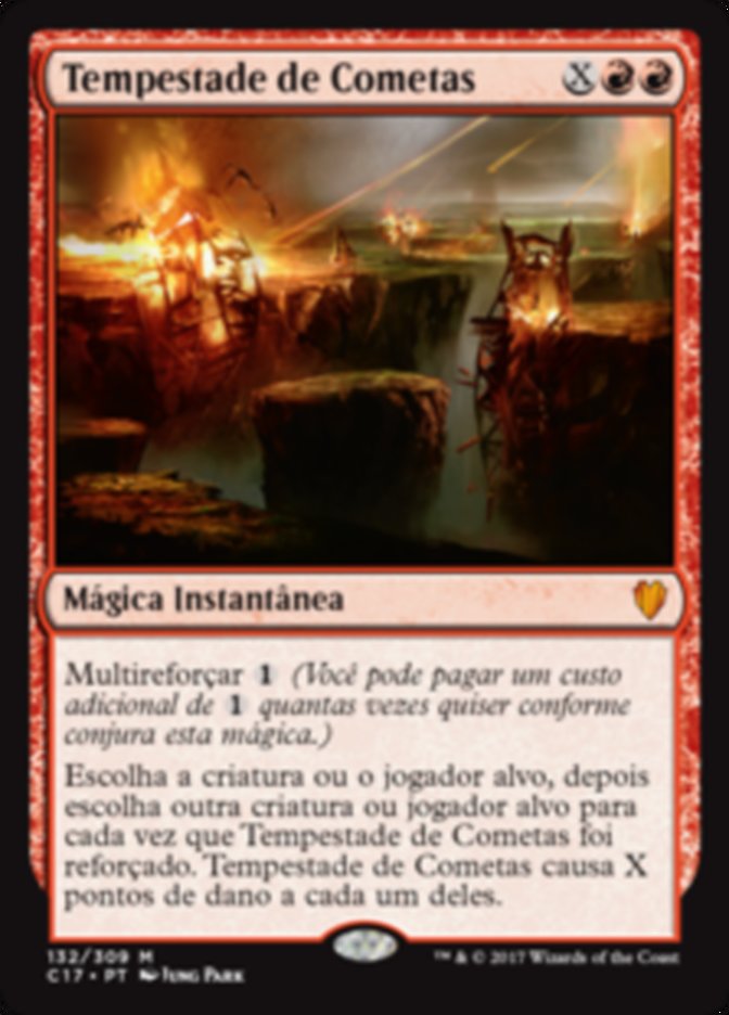 Tempestade de Cometas / Comet Storm - Magic: The Gathering - MoxLand