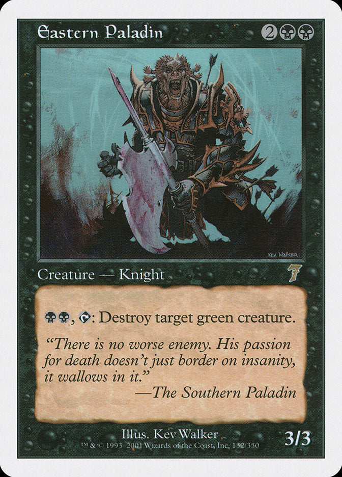 Paladino do Leste / Eastern Paladin - Magic: The Gathering - MoxLand