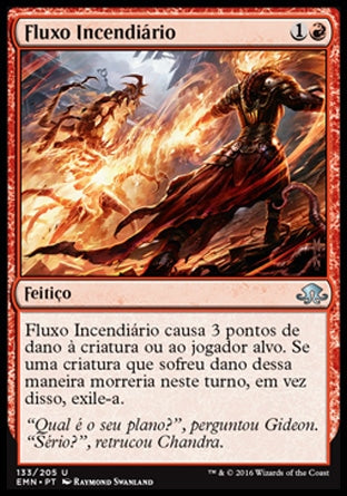 Fluxo Incendiário / Incendiary Flow - Magic: The Gathering - MoxLand
