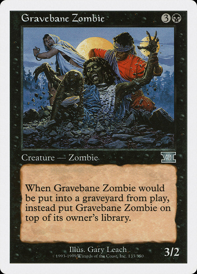 Zumbi da Tumba Amaldiçoada / Gravebane Zombie - Magic: The Gathering - MoxLand