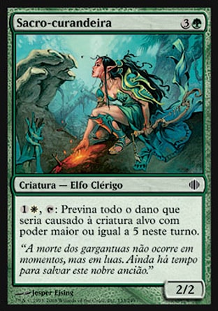 Sacro-curandeira / Godtoucher - Magic: The Gathering - MoxLand