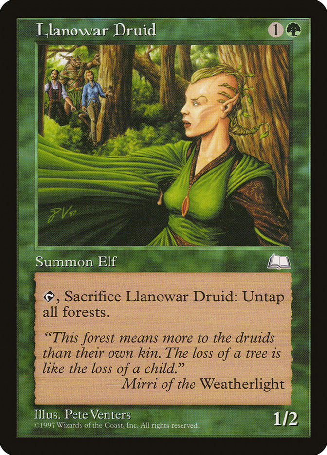 Druida de Llanowar / Llanowar Druid - Magic: The Gathering - MoxLand