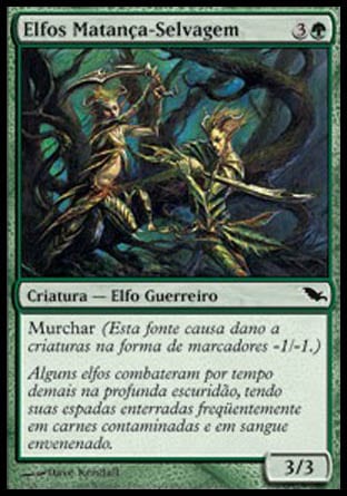 Elfos Matança-Selvagem / Wildslayer Elves - Magic: The Gathering - MoxLand