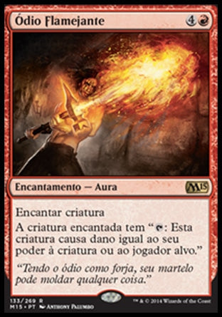 Ódio Flamejante / Burning Anger - Magic: The Gathering - MoxLand