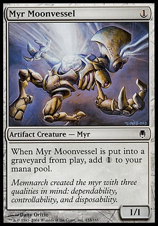 Receptáculo Lunar dos Myrs / Myr Moonvessel - Magic: The Gathering - MoxLand