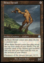 Arauto de Bronze / Brass Herald - Magic: The Gathering - MoxLand