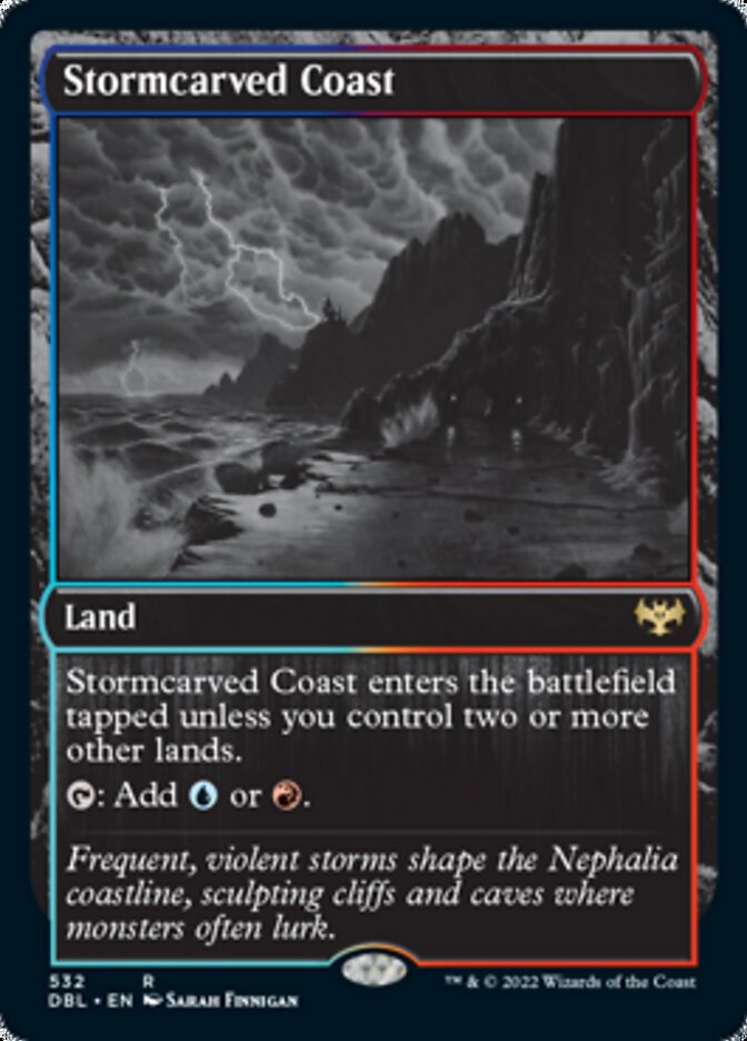 Costa Esculpida pelas Tempestades / Stormcarved Coast - Magic: The Gathering - MoxLand