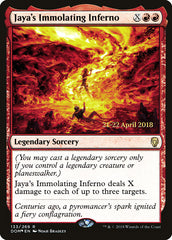 Inferno Imolante de Jaya / Jaya's Immolating Inferno - Magic: The Gathering - MoxLand