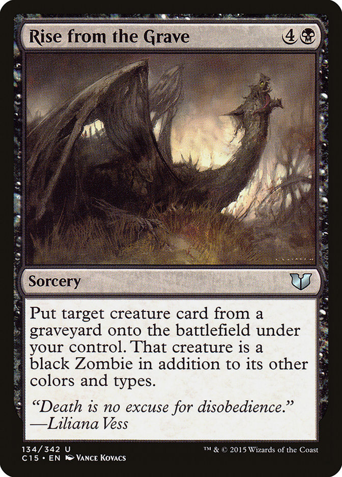 Ressurgir da Cova / Rise from the Grave - Magic: The Gathering - MoxLand