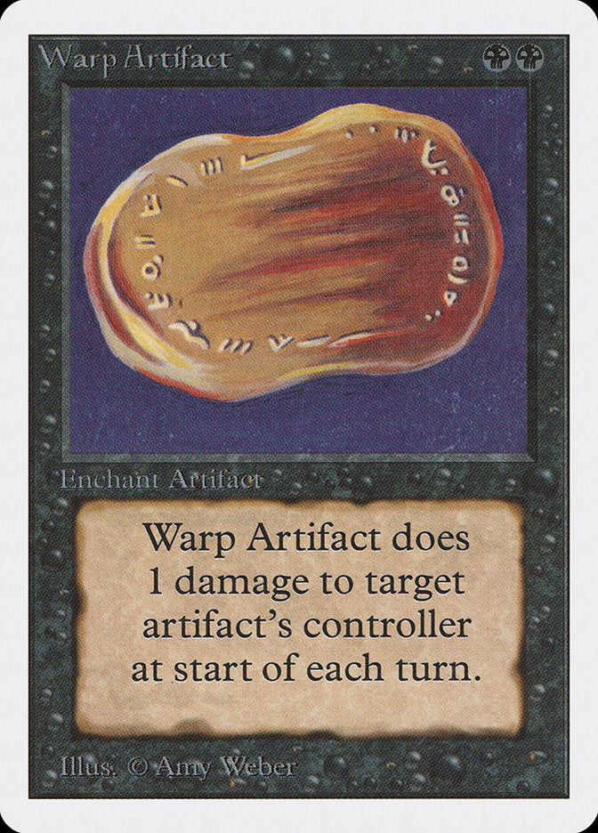 Deformar Artefato / Warp Artifact - Magic: The Gathering - MoxLand