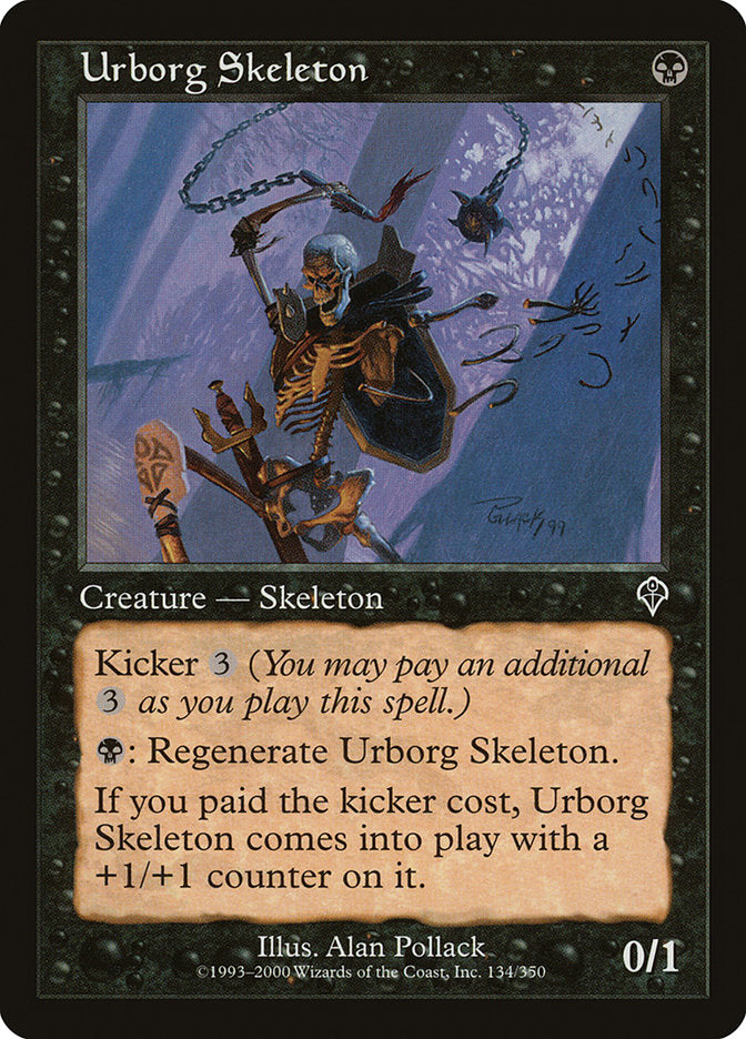 Esqueleto de Urborg / Urborg Skeleton - Magic: The Gathering - MoxLand