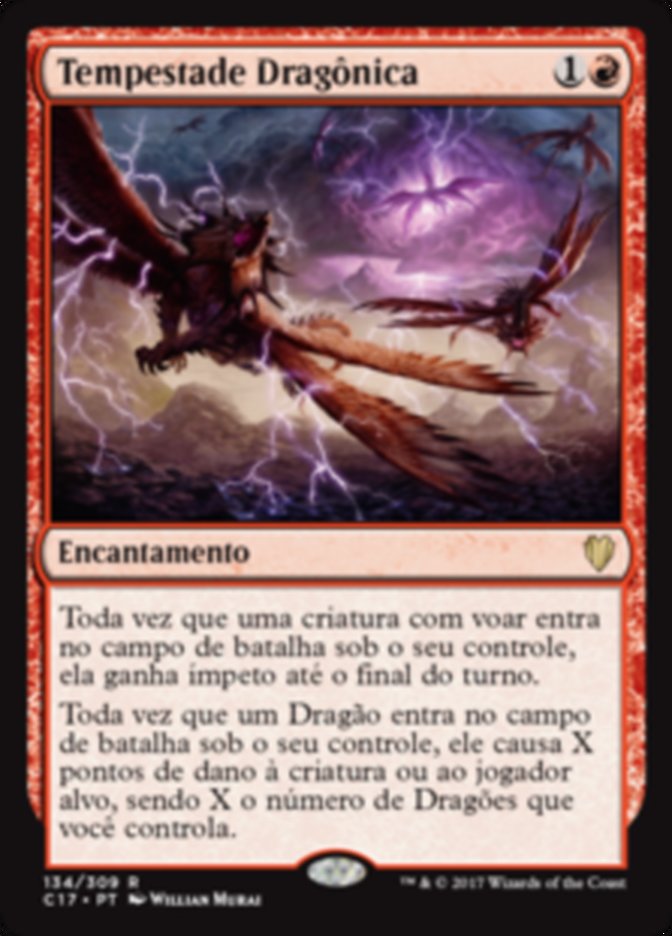 Tempestade Dragônica / Dragon Tempest - Magic: The Gathering - MoxLand