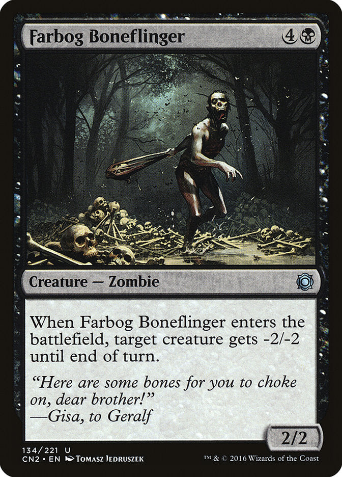 Lança-osso do Brejolonge / Farbog Boneflinger - Magic: The Gathering - MoxLand