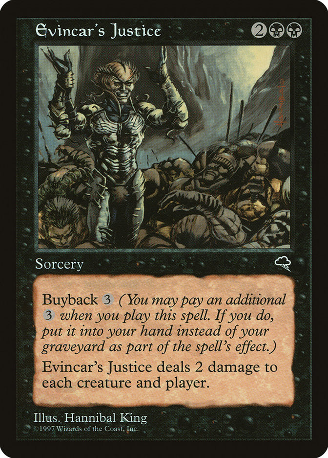 Justiça do Evincar / Evincar's Justice - Magic: The Gathering - MoxLand