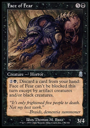 Face do Medo / Face of Fear - Magic: The Gathering - MoxLand