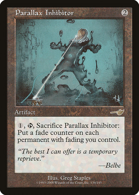 Inibidor de Paralaxe / Parallax Inhibitor - Magic: The Gathering - MoxLand