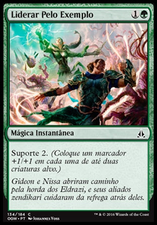 Liderar Pelo Exemplo / Lead by Example - Magic: The Gathering - MoxLand