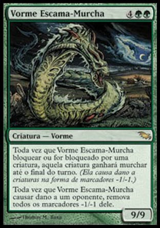 Vorme Escama-Murcha / Witherscale Wurm - Magic: The Gathering - MoxLand