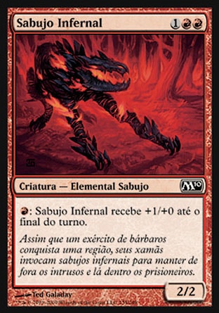 Sabujo Infernal / Fiery Hellhound - Magic: The Gathering - MoxLand