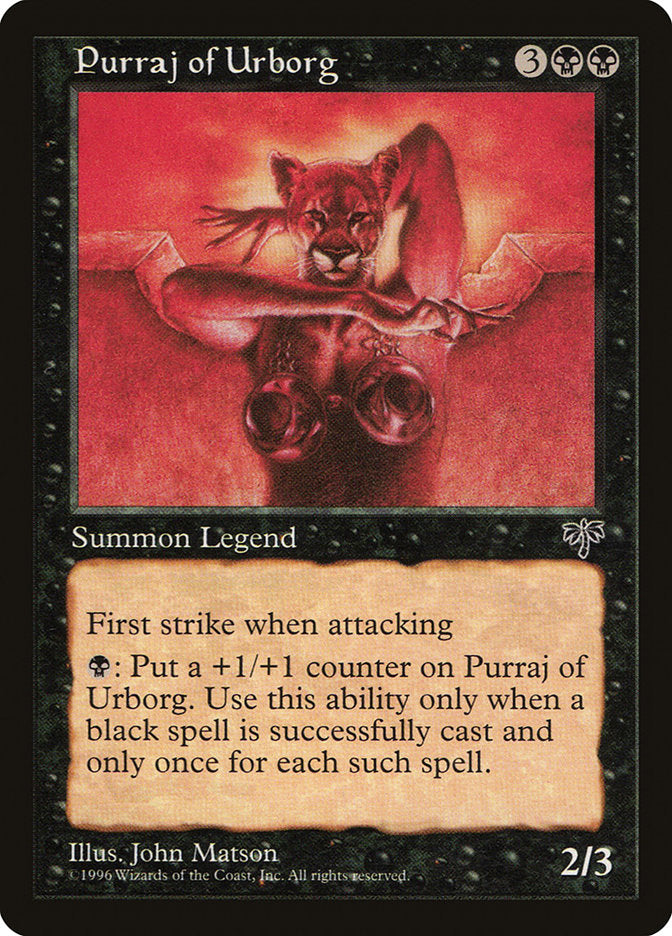 Purraj de Urborg / Purraj of Urborg - Magic: The Gathering - MoxLand