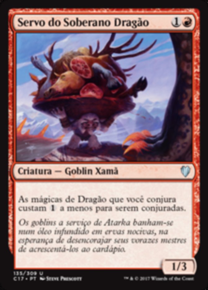 Servo do Soberano Dragão / Dragonlord's Servant - Magic: The Gathering - MoxLand