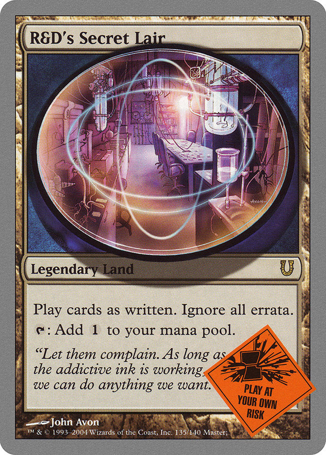 R&D's Secret Lair - Magic: The Gathering - MoxLand