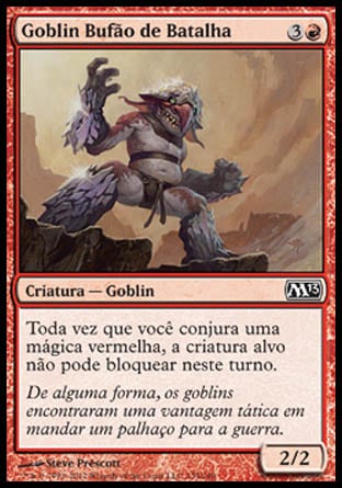 Goblin Bufão de Batalha / Goblin Battle Jester - Magic: The Gathering - MoxLand