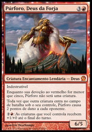 Púrforo, Deus da Forja / Purphoros, God of the Forge - Magic: The Gathering - MoxLand