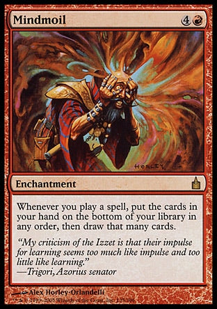 Batedeira Cerebral / Mindmoil - Magic: The Gathering - MoxLand