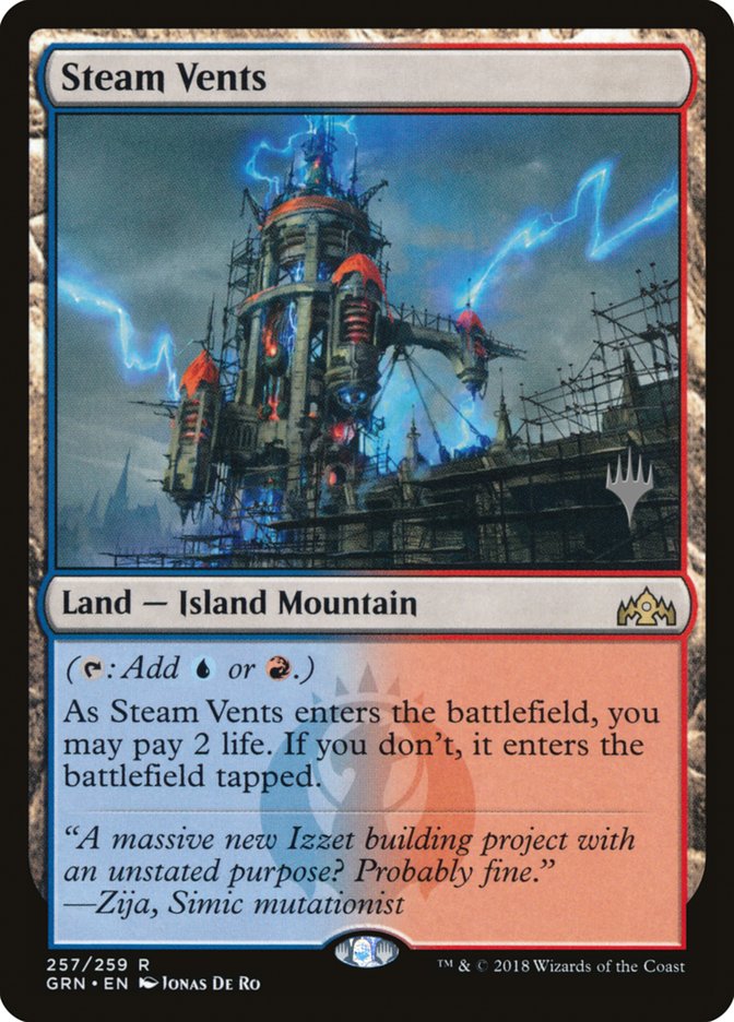 Bueiros de Vapor / Steam Vents - Magic: The Gathering - MoxLand