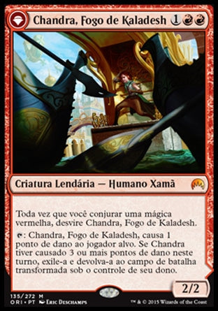 Chandra, Fogo de Kaladesh / Chandra, Fire of Kaladesh - Magic: The Gathering - MoxLand