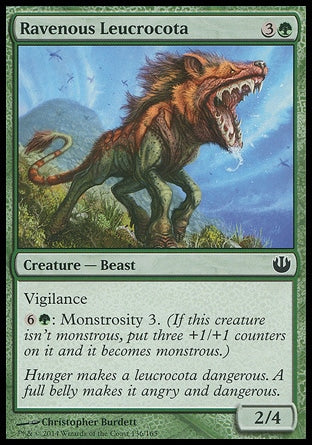 Leucrócota Voraz / Ravenous Leucrocota - Magic: The Gathering - MoxLand