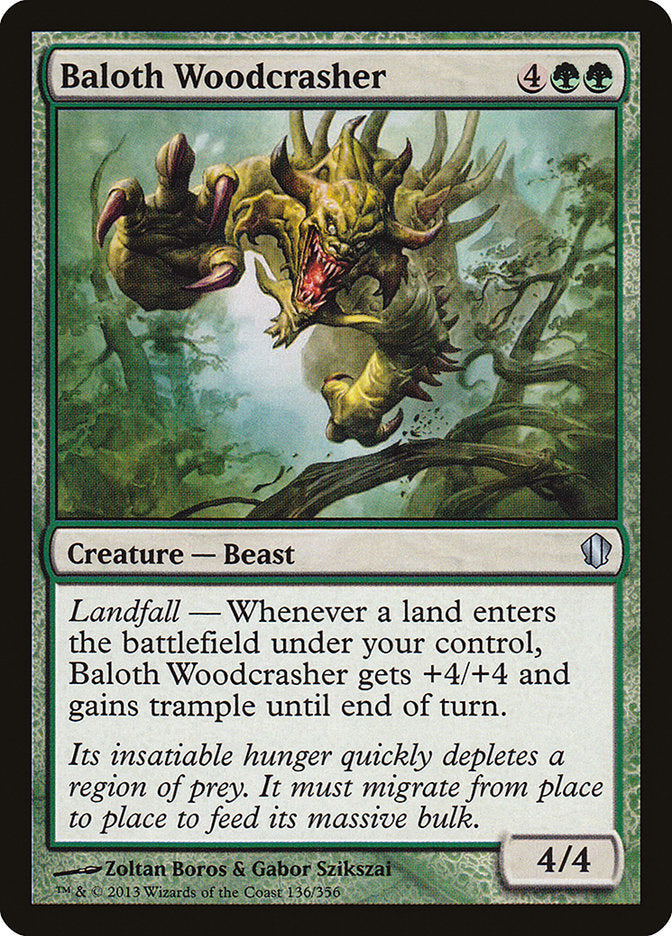 Rompe-Bosque Baloth / Baloth Woodcrasher - Magic: The Gathering - MoxLand