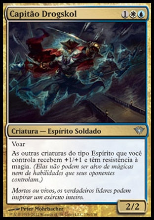 Capitão Drogskol / Drogskol Captain - Magic: The Gathering - MoxLand