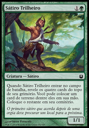 Sátiro Trilheiro / Satyr Wayfinder - Magic: The Gathering - MoxLand