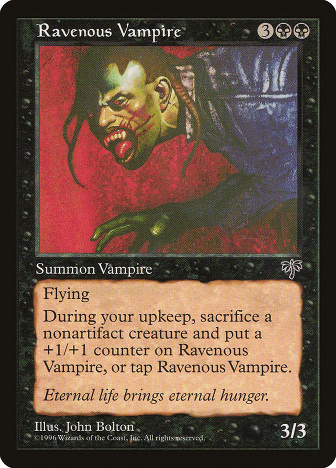 Vampiro Voraz / Ravenous Vampire - Magic: The Gathering - MoxLand