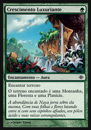 Crescimento Luxuriante / Lush Growth - Magic: The Gathering - MoxLand