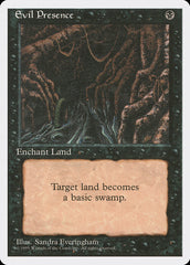 Presença Maligna / Evil Presence - Magic: The Gathering - MoxLand