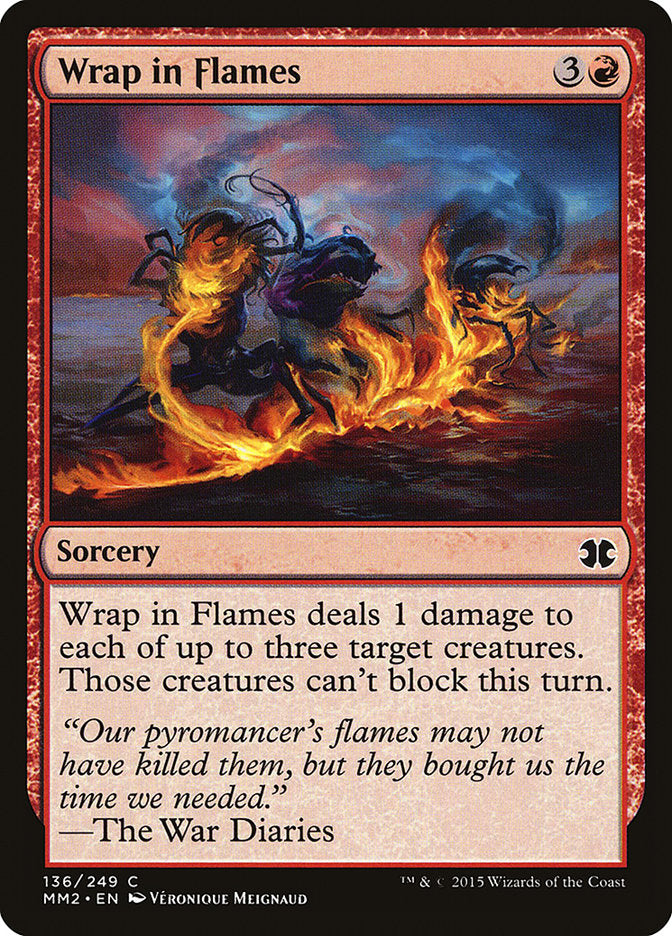 Envolver em Chamas / Wrap in Flames - Magic: The Gathering - MoxLand