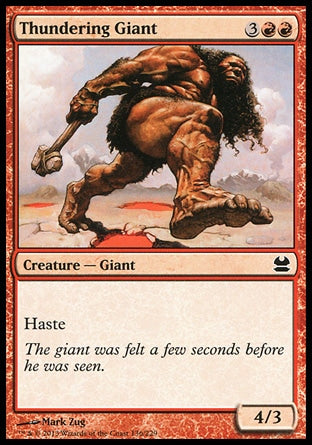 Gigante Trovejante / Thundering Giant - Magic: The Gathering - MoxLand
