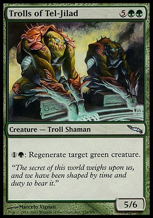 Trols de Tel-Jilad / Trolls of Tel-Jilad - Magic: The Gathering - MoxLand