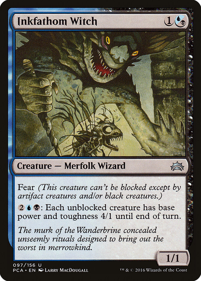 Bruxa Braçatinta / Inkfathom Witch - Magic: The Gathering - MoxLand